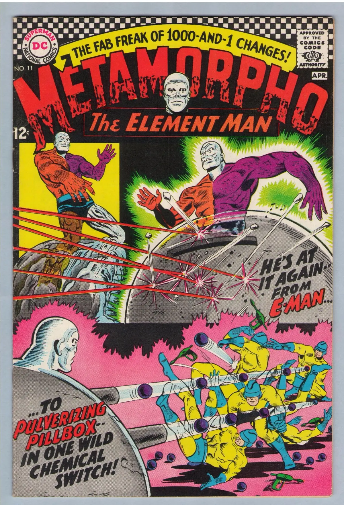 Metamorpho 11 (Apr 1967) Vf (8.0) 1