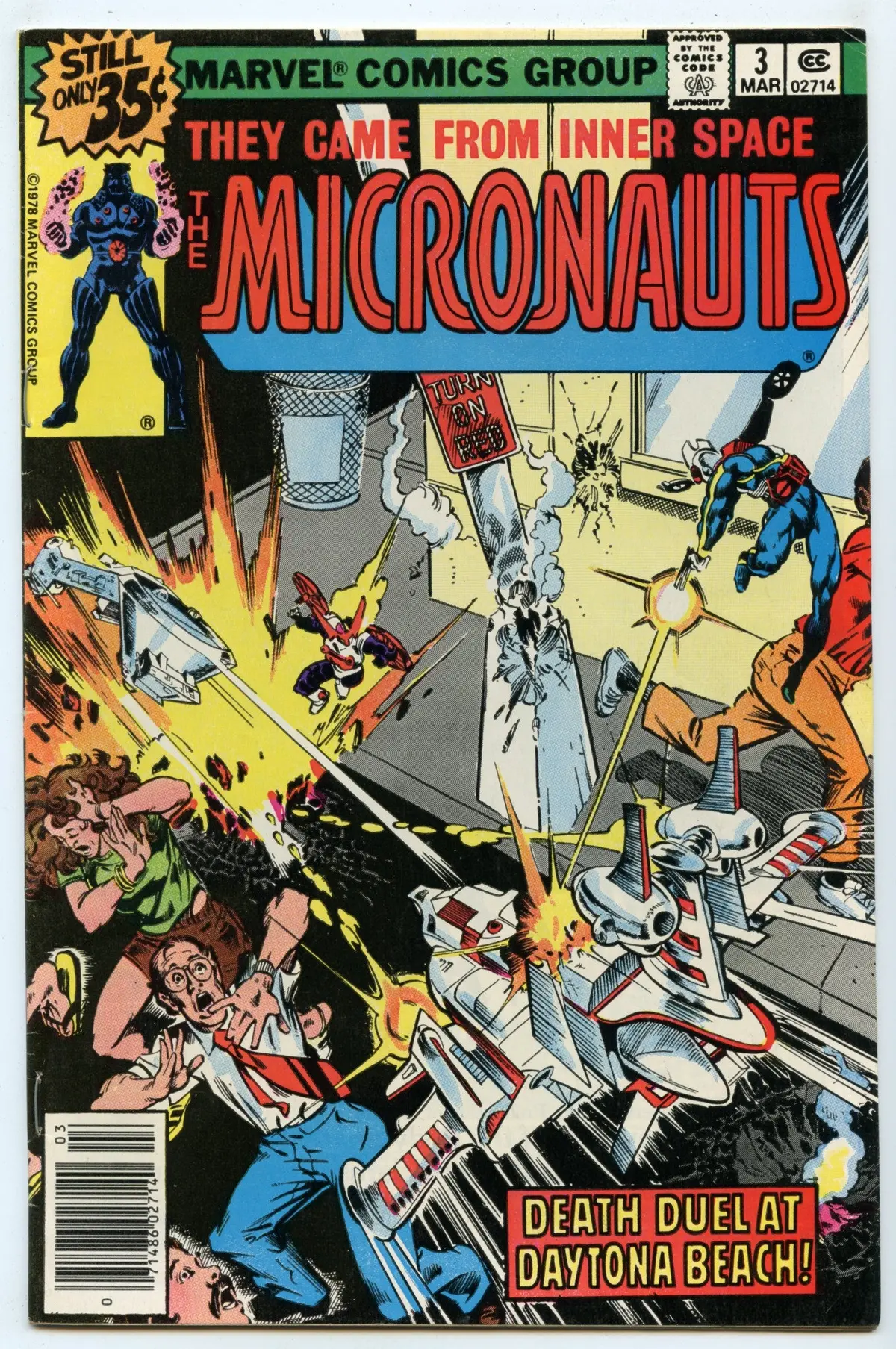 Micronauts 3 (Mar 1979) Vf/Nm- (9.0) 1