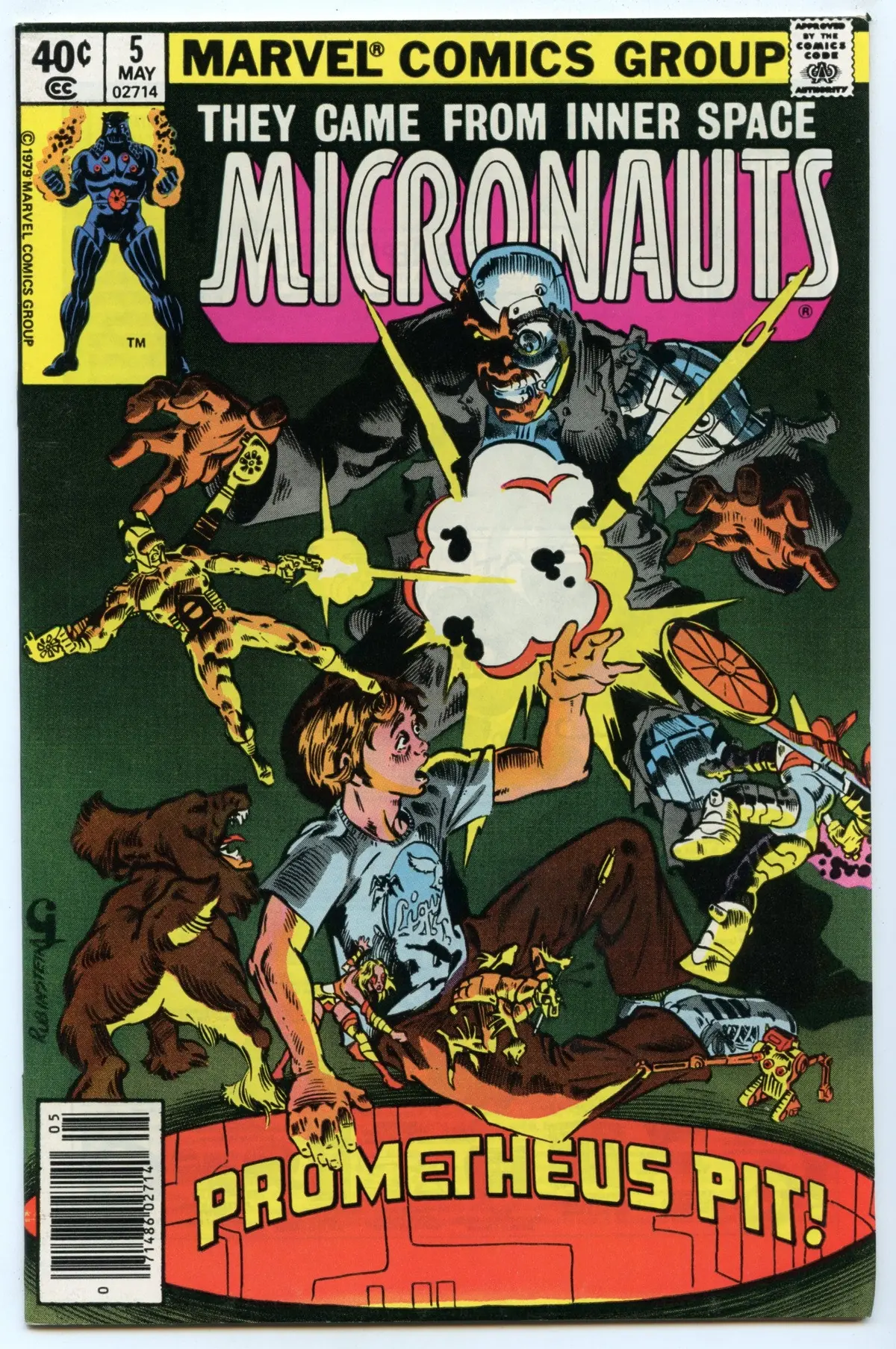 Micronauts 5 (May 1979) Vf+ (8.5) 1