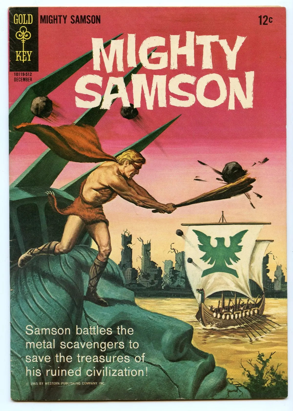 Mighty Samson 4 (Dec 1965) Vf- (7.5) 1