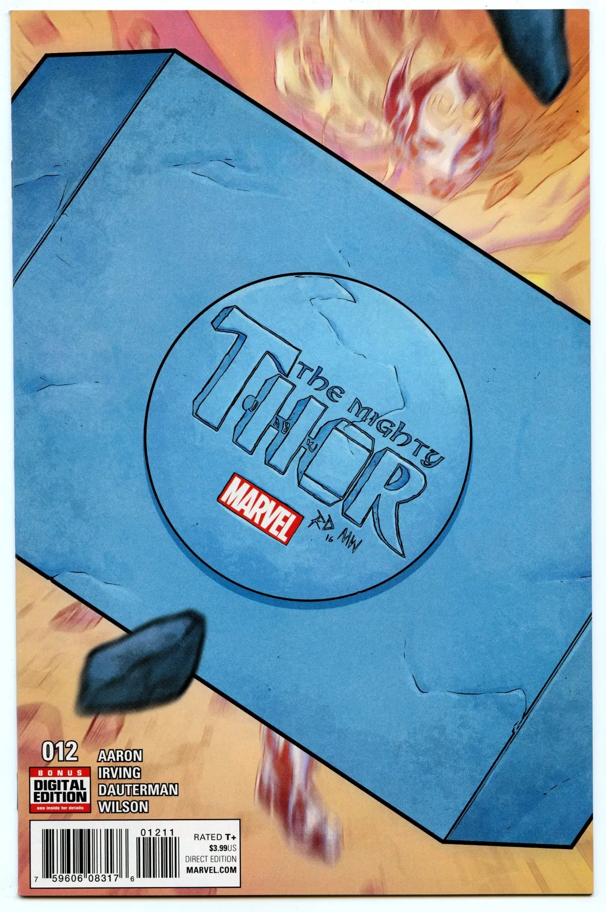 Mighty Thor 12 (Dec 2016) Nm- (9.2) - Origin Of Mjolnir 1