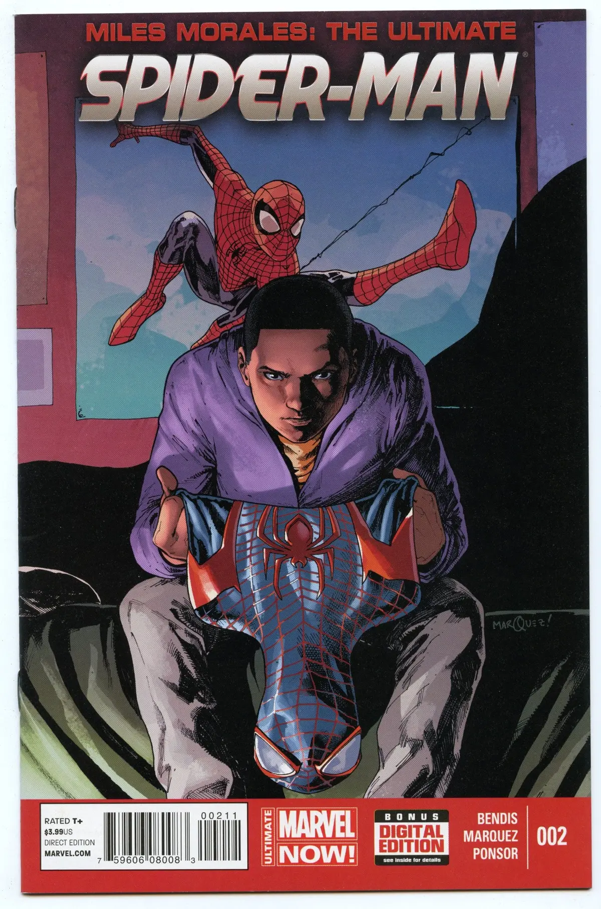 Miles Morales: The Ultimate Spider-Man 2 (Aug 2014) Nm- (9.2) 1