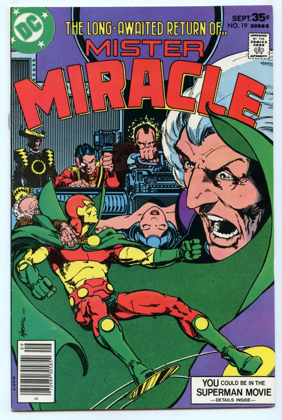 Mister Miracle 19 (Sep 1977) Vf- (7.5) 1