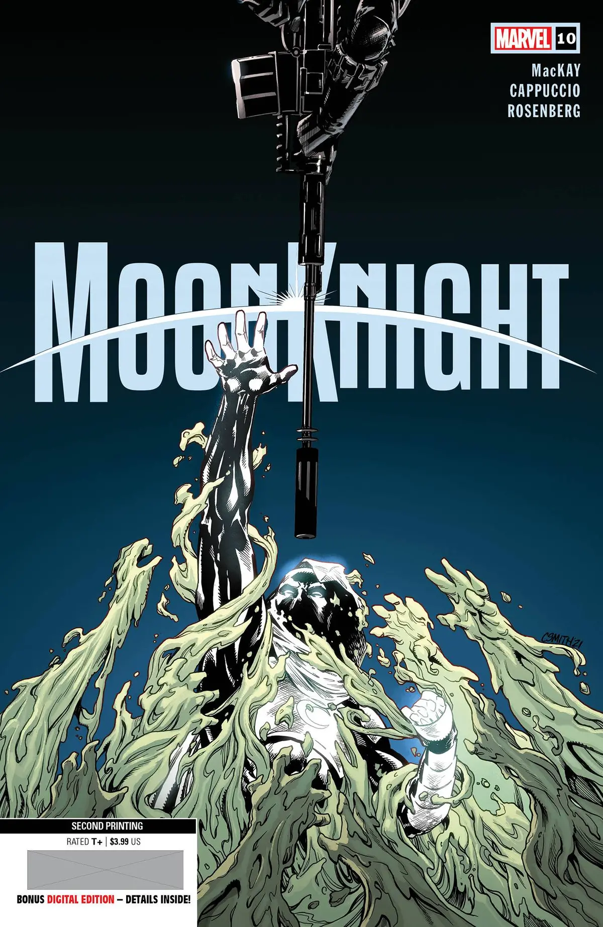 Moon Knight #10 2Nd Ptg Cory Smith Var 1
