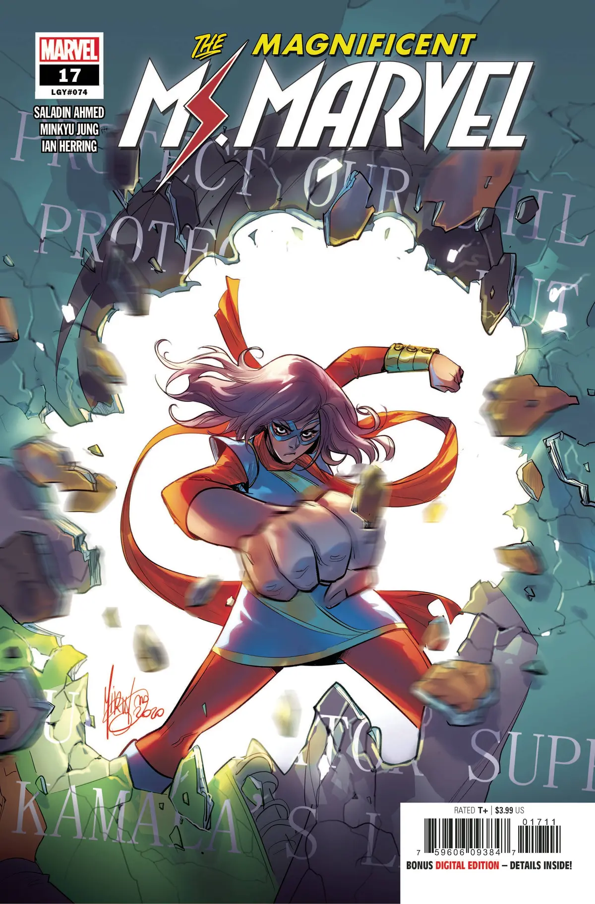 Magnificent Ms Marvel #17 1