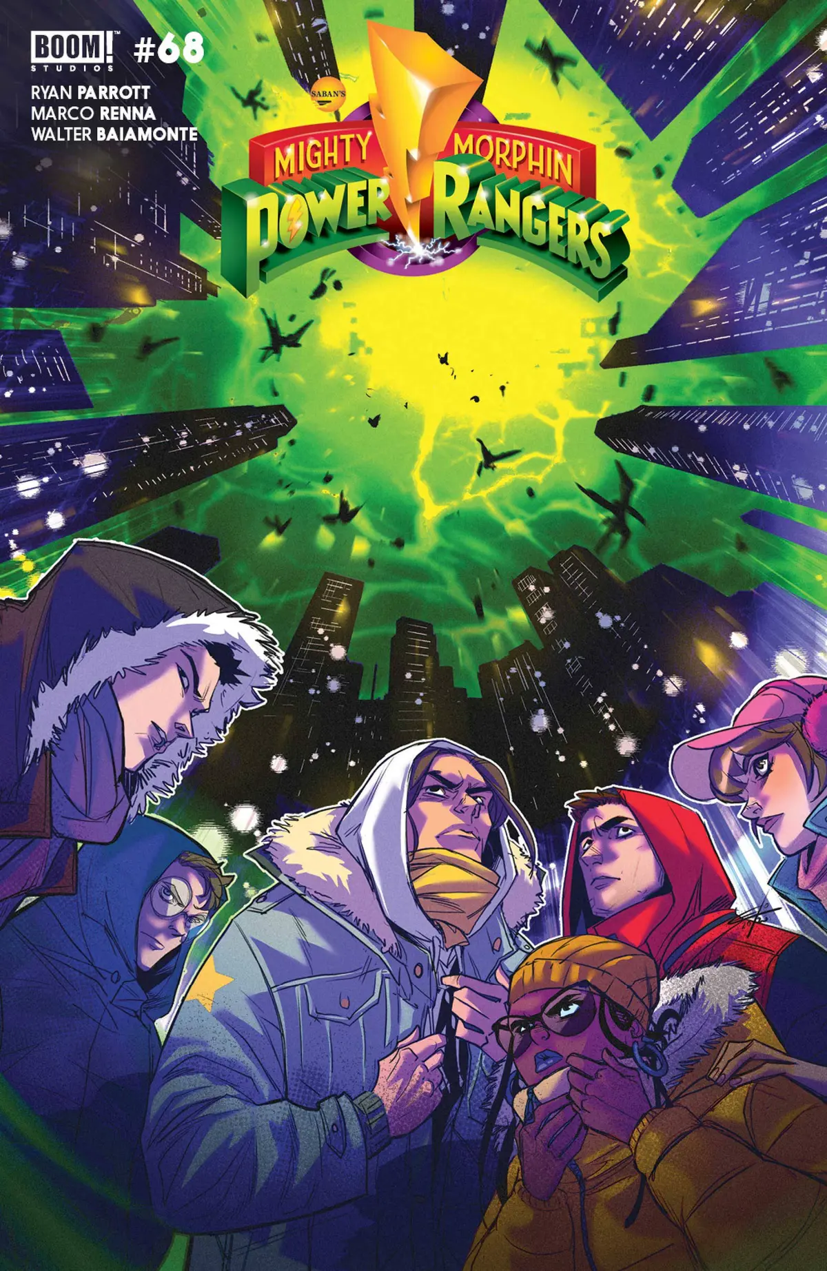 Mighty Morphin #7 Cvr B Legacy Var Carlini 1