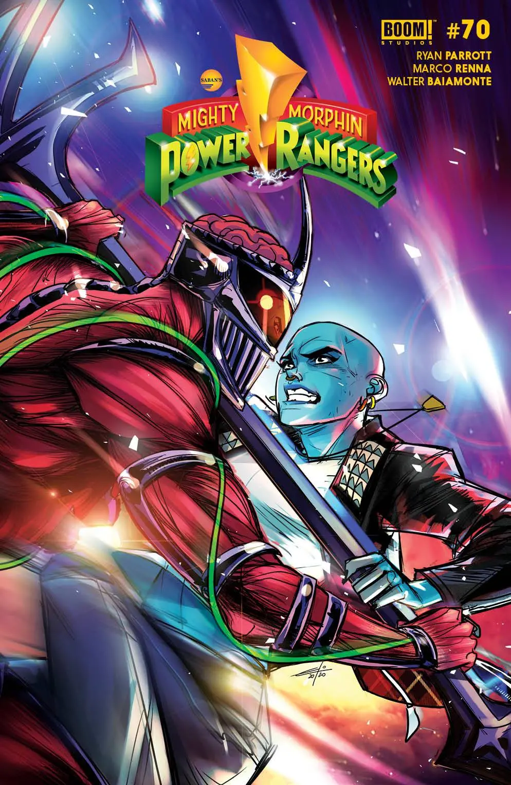 Mighty Morphin #8 Cvr B Legacy Var Carlini 1