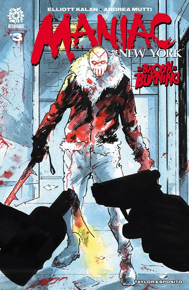 Maniac Of New York Bronx Burning #3 Cvr A  Andrea Mutti 1