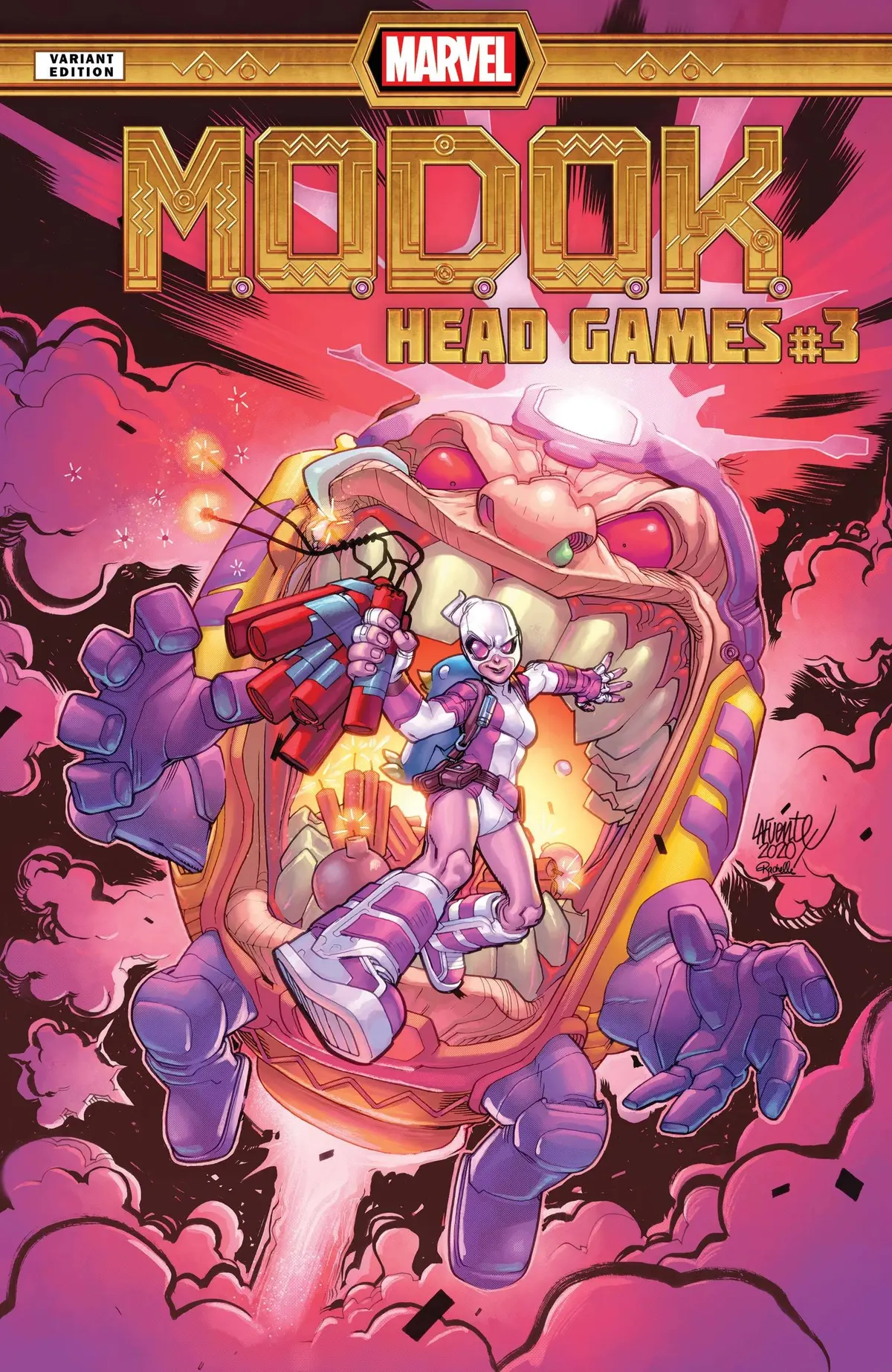 Modok Head Games #3 (Of 4) Lafuente Var 1