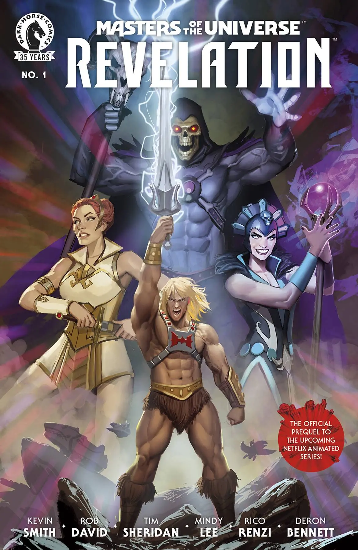 Masters Of The Universe Revelation #1-4 Complete Set 1