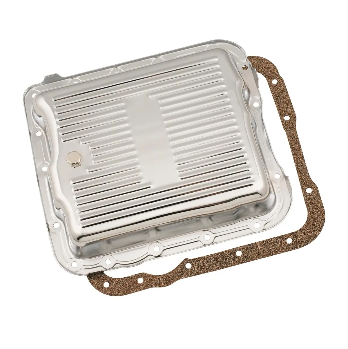 Mr. Gasket High-Capacity Automatic Transmission Oil Pan – Reinforced Aluminum (9732) 1