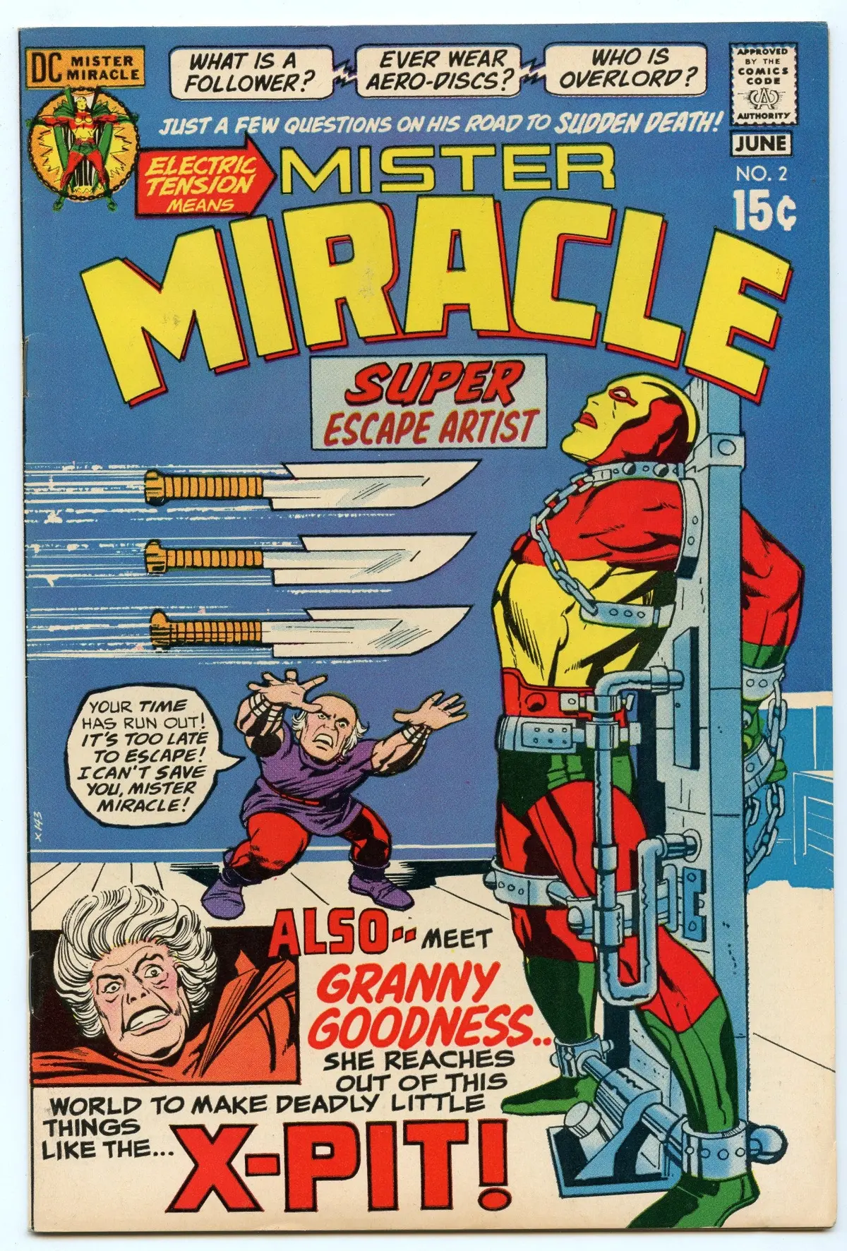 Mister Miracle 2 (Jun 1971) Fi/Vf (7.0) 1
