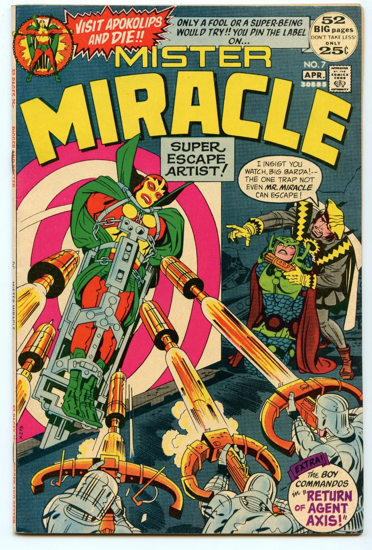 Mister Miracle 7 (Apr 1972) Vf- (7.5) 1