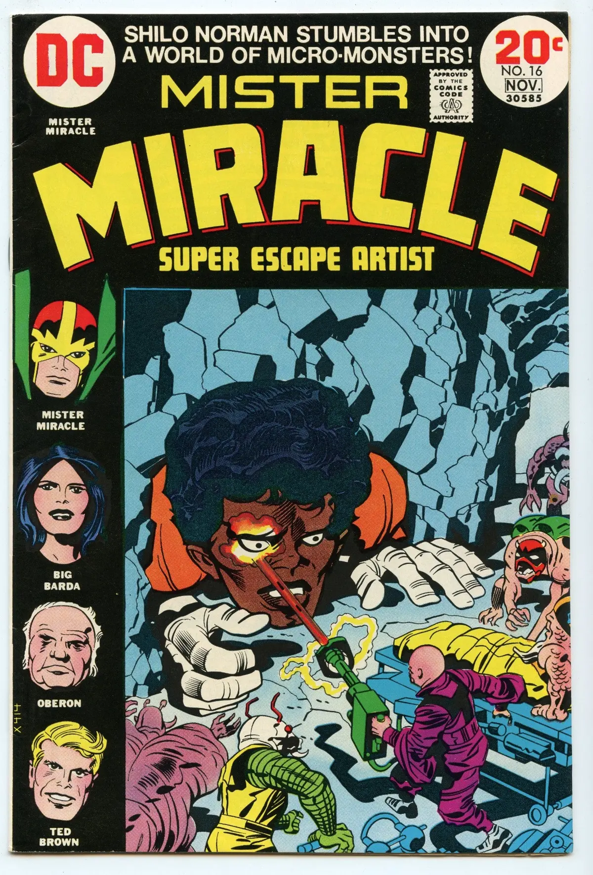 Mister Miracle 16 (Nov 1973) Vf+ (8.5) 1