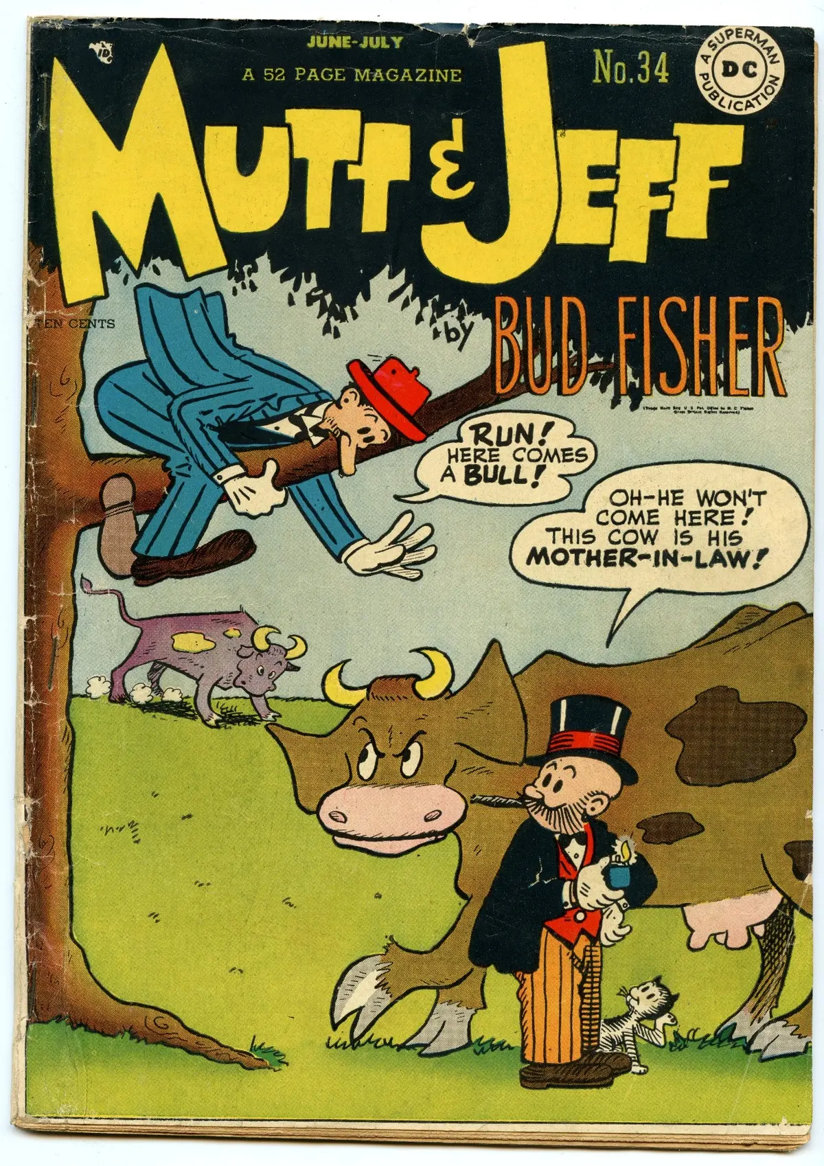 Mutt And Jeff 34 (Jul 1948) Gd+ (2.5) 1
