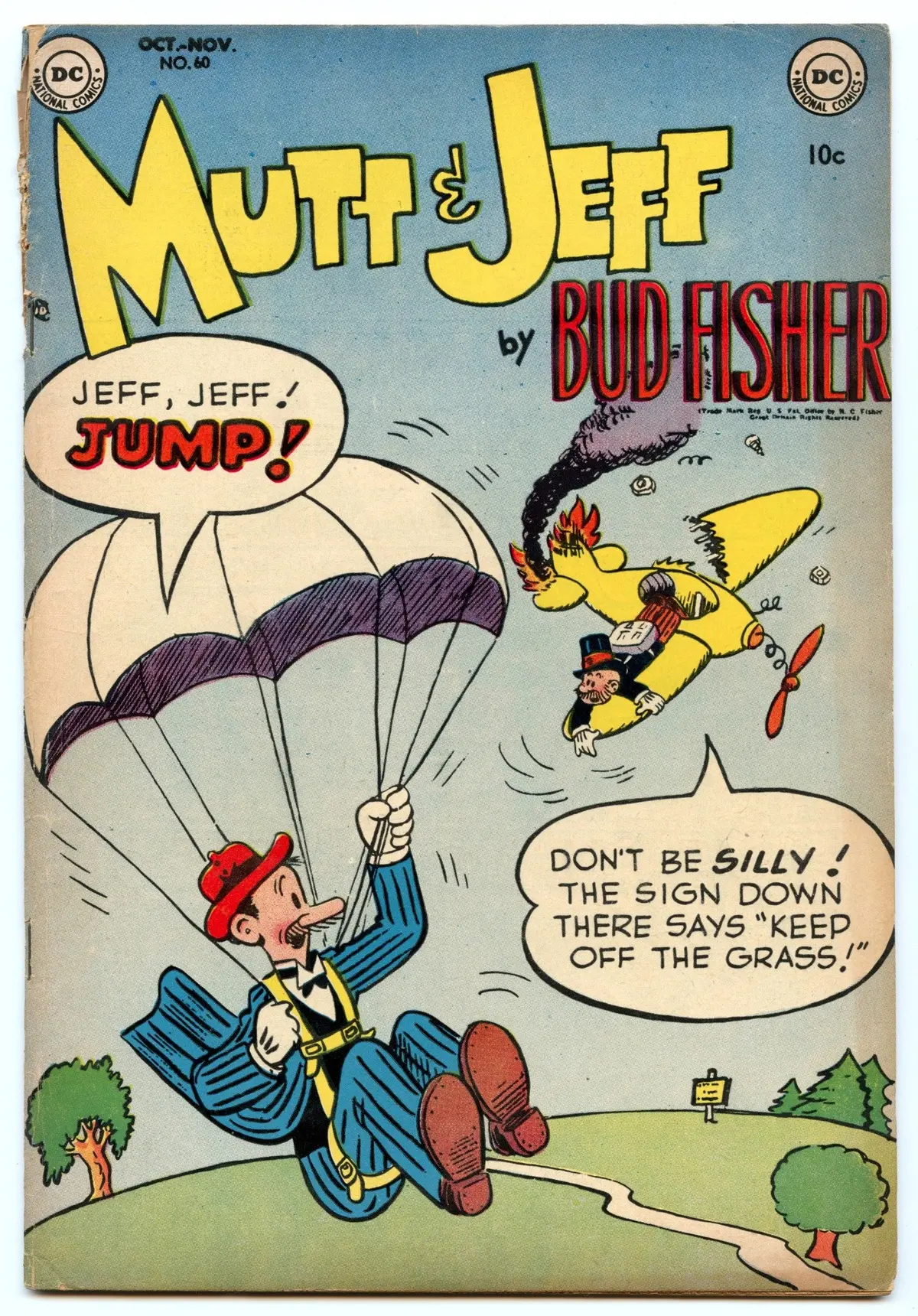 Mutt And Jeff 60 (Nov 1952) Vg- (3.5) 1