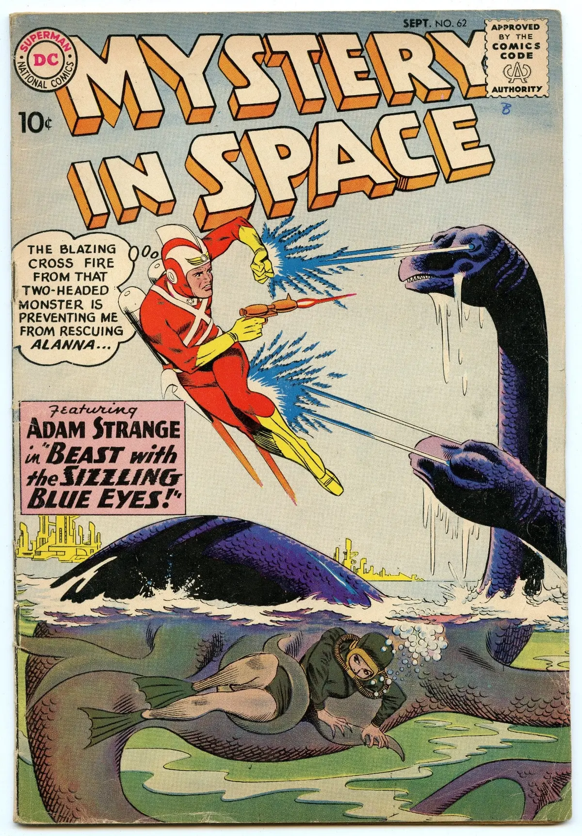 Mystery In Space 62 (Sep 1960) Vg+ (4.5) 1
