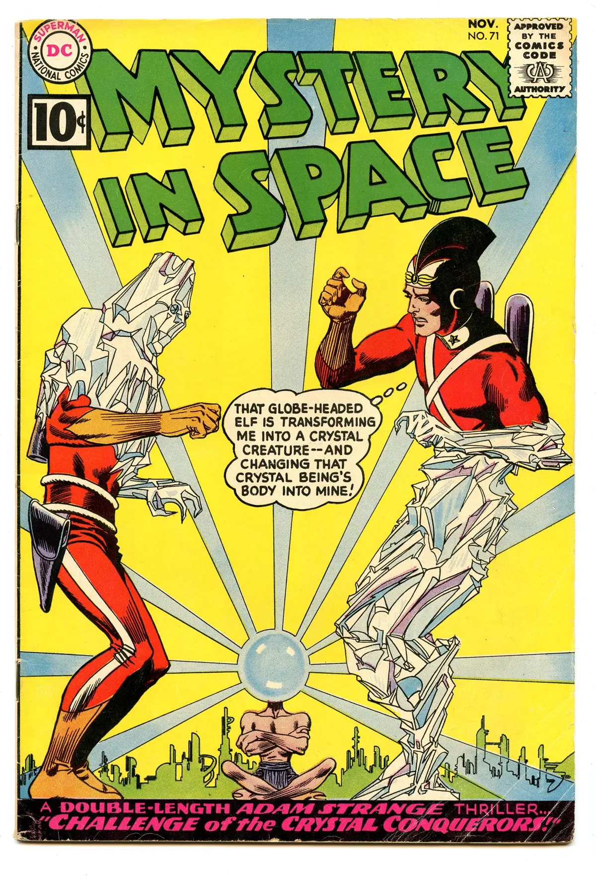 Mystery In Space 71 (Nov 1961) Vg+ (4.5) 1