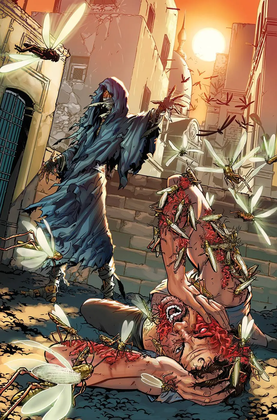 Myths & Legends Quarterly Blood Pharaoh Cvr B Riveiro 1