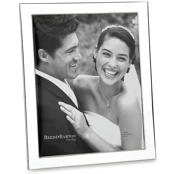 Pewter 8 X 10 Narrow Border Frame 1