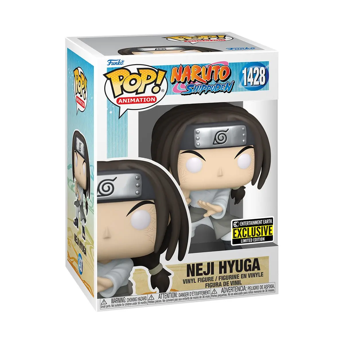 Funko Pop! Naruto Shippuden - Entertainment Earth Exclusive Neji Hyuga 1