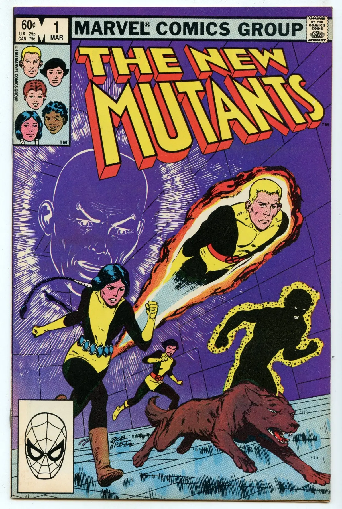 New Mutants 1 (Mar 1983) Nm- (9.2) 1