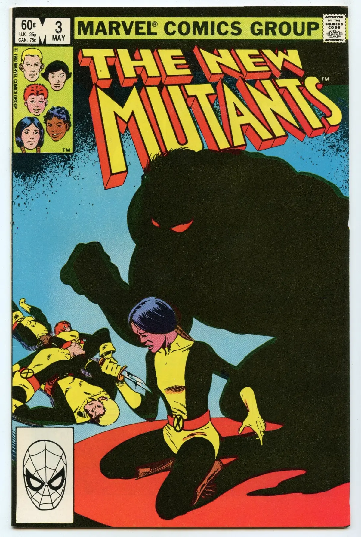 New Mutants 3 (May 1983) Nm- (9.2) 1