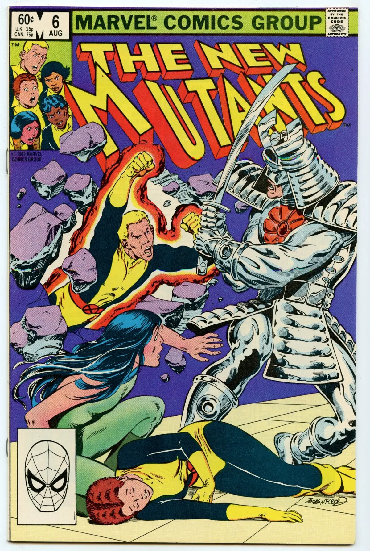 New Mutants 6 (Aug 1983) Nm- (9.2) 1