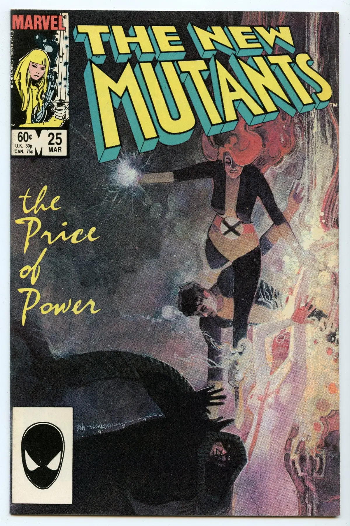 New Mutants 25 (Mar 1985) Fi+ (6.5) 1