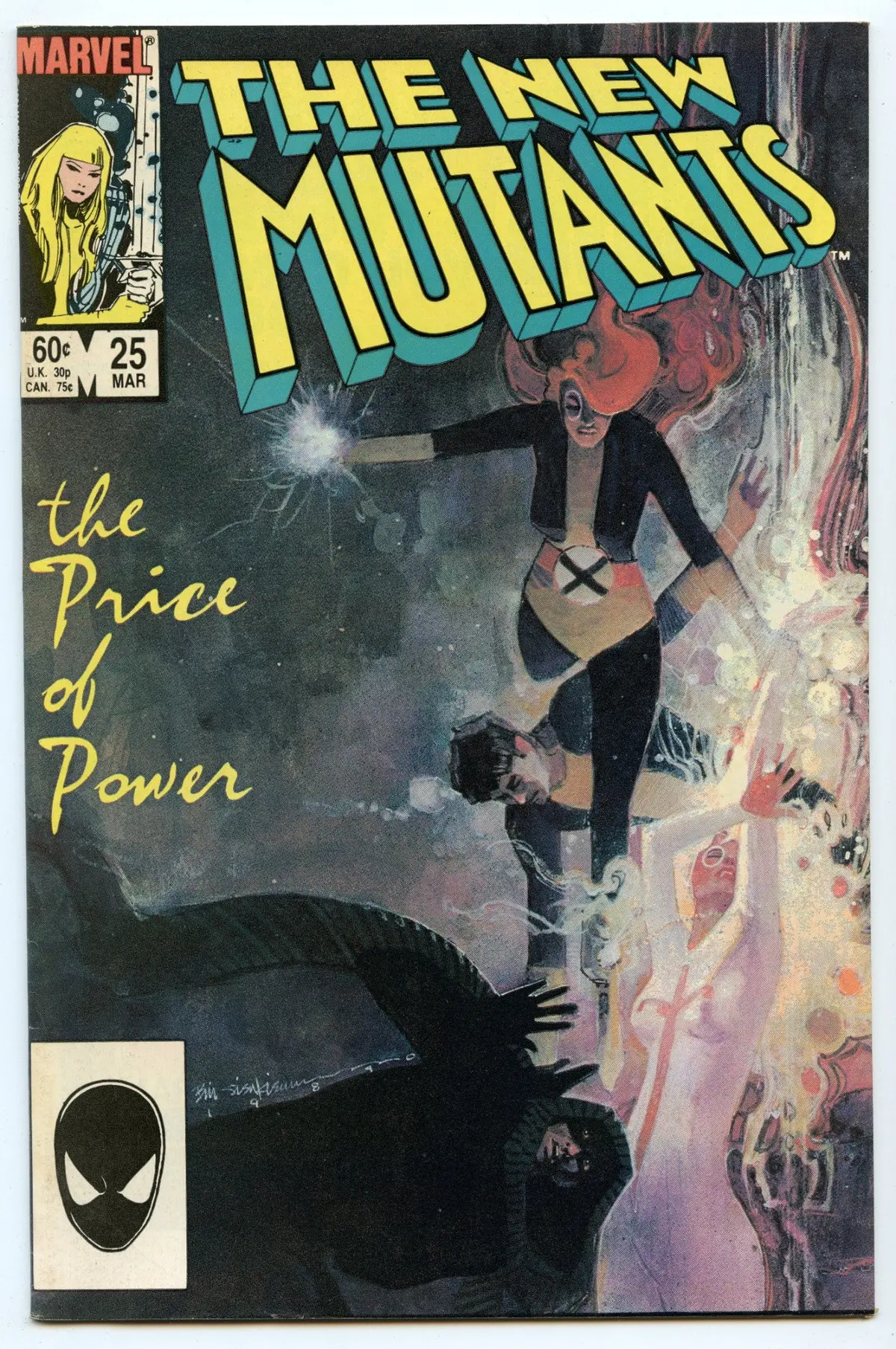 New Mutants 25 (Mar 1985) Vf/Nm (9.0) 1