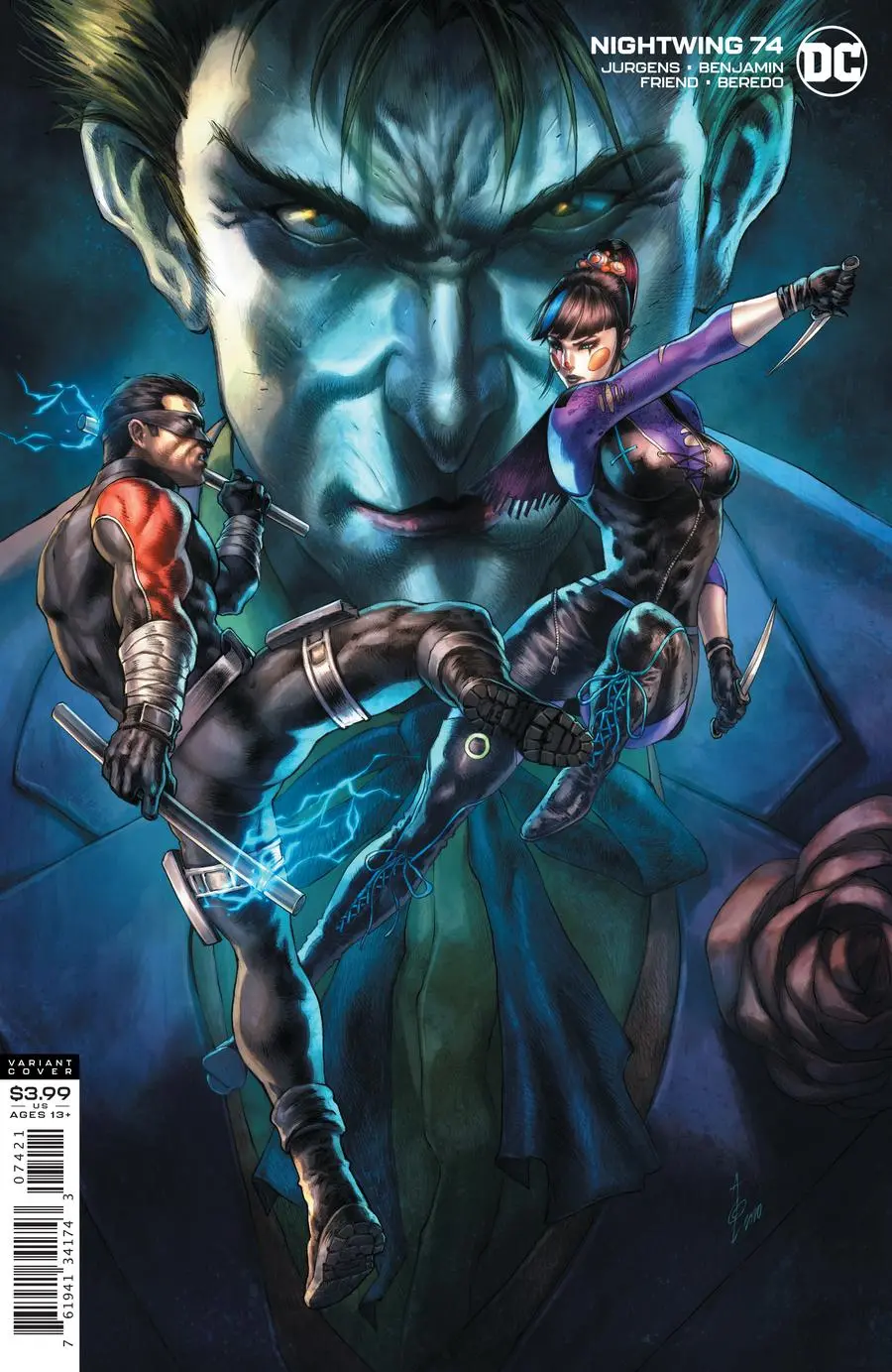 Nightwing #74 Alan Quah Var Ed Joker War 1