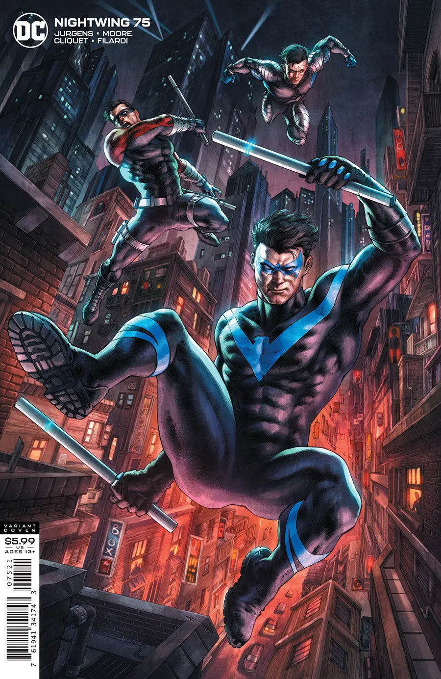 Nightwing #75 Alan Quah Var Ed Joker War 1