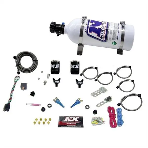 Nitrous Express 20213-05 Dual-Nozzle Tbi Nitrous System For Dodge V8 Engines 1