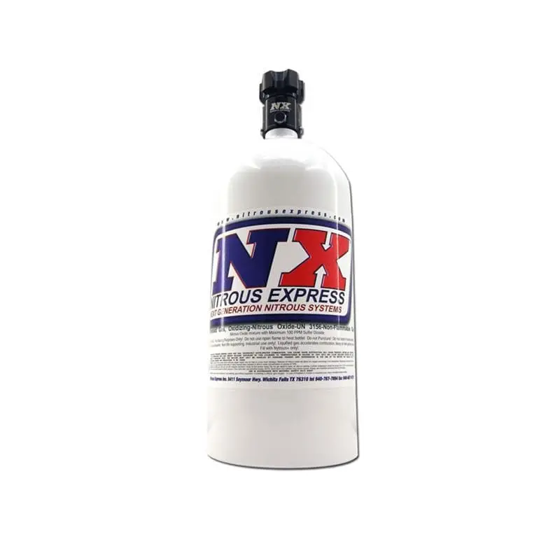 Nitrous Express Stainless Steel Nitrous Oxide Bottle – 10 Lb Capacity (11050) 1