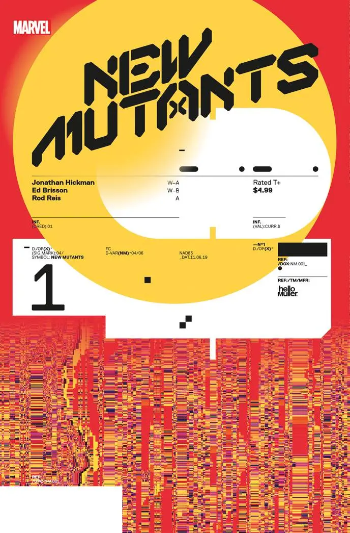 New Mutants #1 Muller Design Var Dx 1
