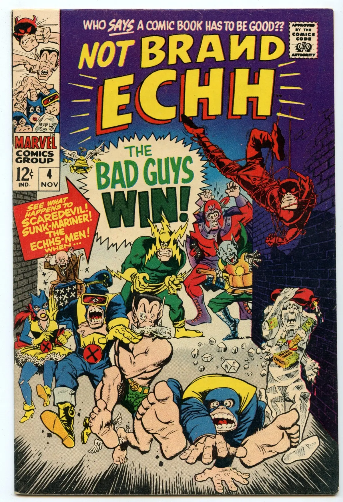 Not Brand Echh 4 (Nov 1967) Fi/Vf (7.0) 1