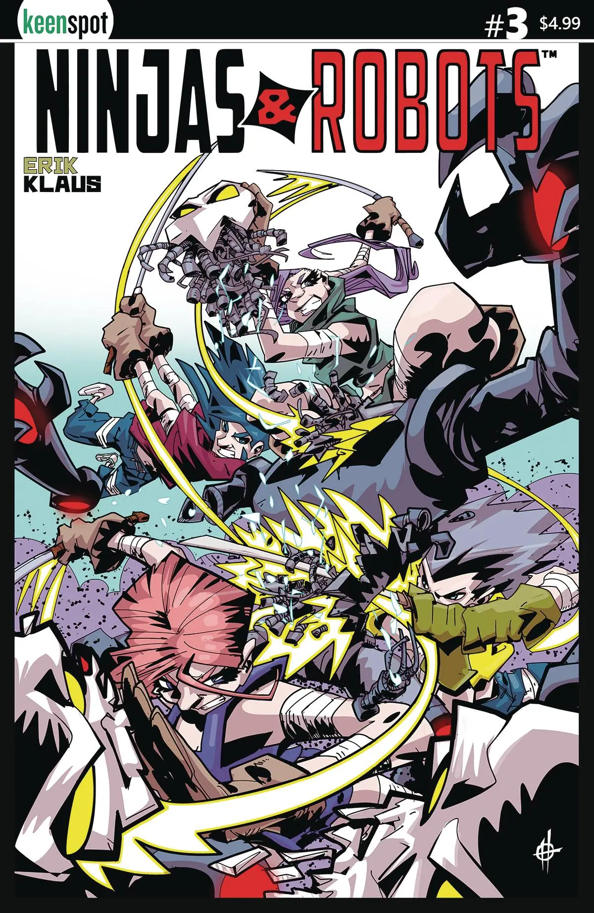 Ninjas & Robots #3 Cvr B Scott 1