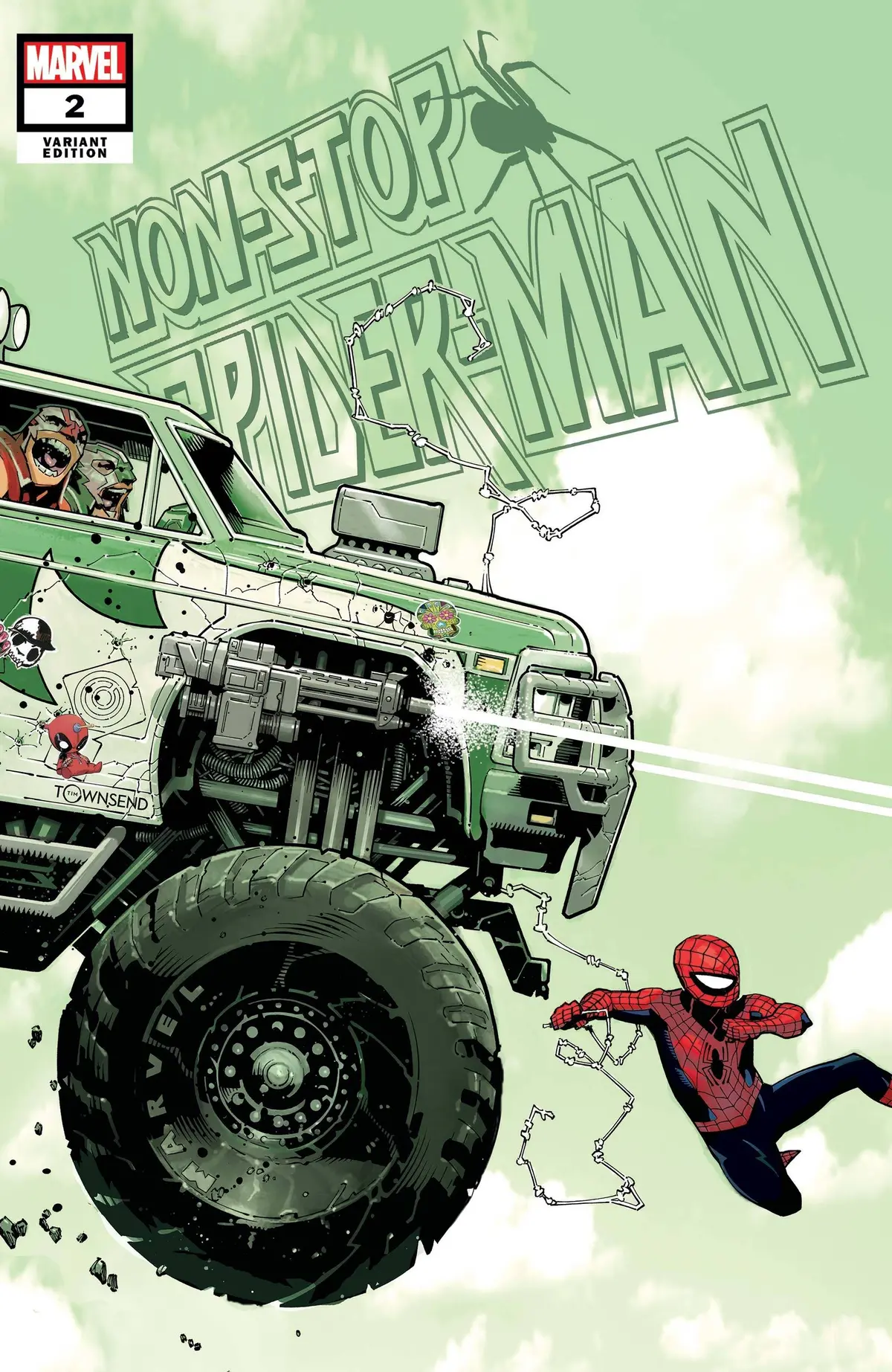 Non-Stop Spider-Man #2 Bachalo Var 1