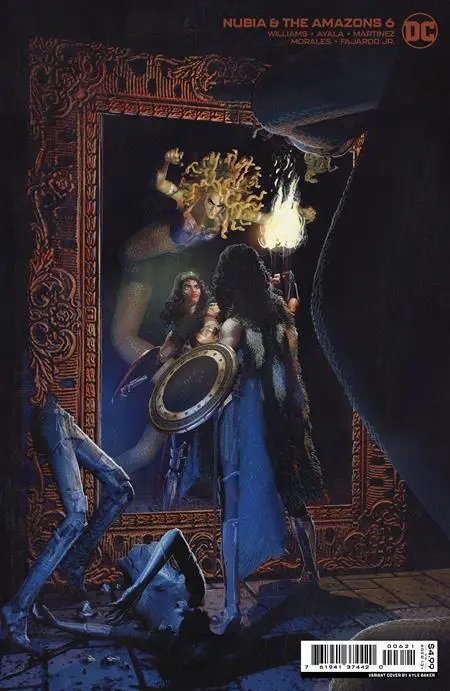 Nubia And The Amazons #6 (Of 6) Cvr B Kyle Baker Card Stock Var (Trial Of The Amazons) 1