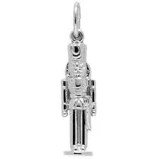 Sterling Silver Nutcracker Charm 1