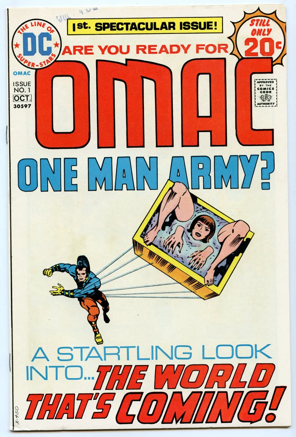 Omac 1 (Oct 1974) Vf (8.0) 1