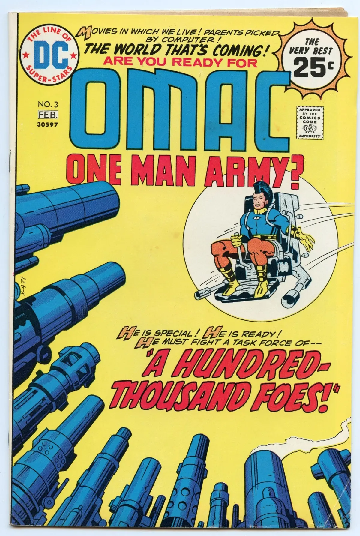 Omac 3 (Feb 1975) Fi (6.0) 1