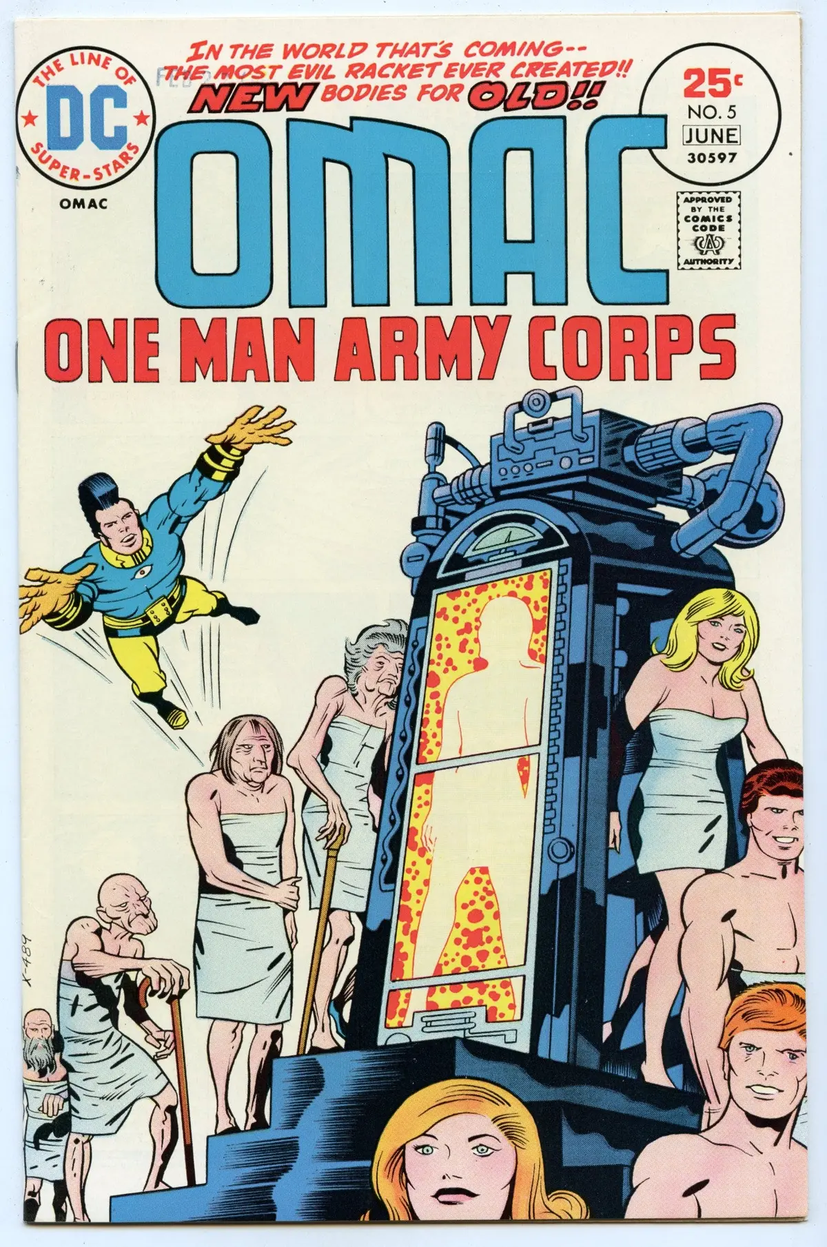 Omac 5 (Jun 1975) Nm- (9.2) 1