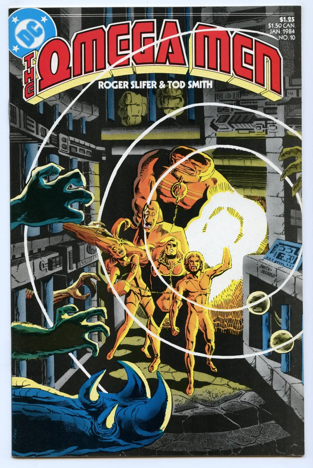 Omega Men 10 (Jan 1984) Vf/Nm (9.0) 1