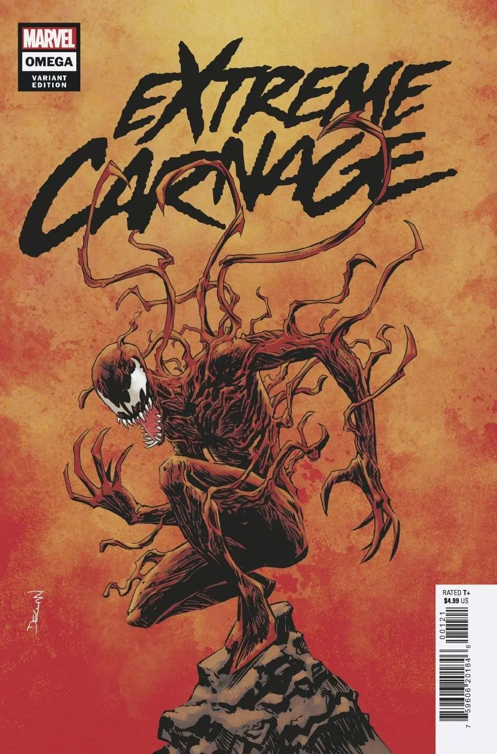 Extreme Carnage Omega #1 Shalvey Var 1
