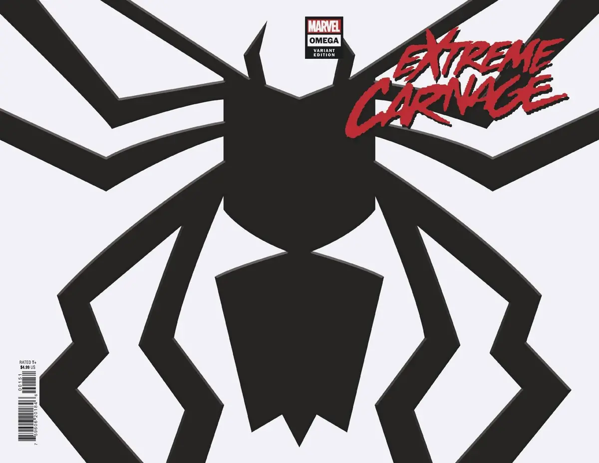 Extreme Carnage Omega #1 Symbiote Var 1