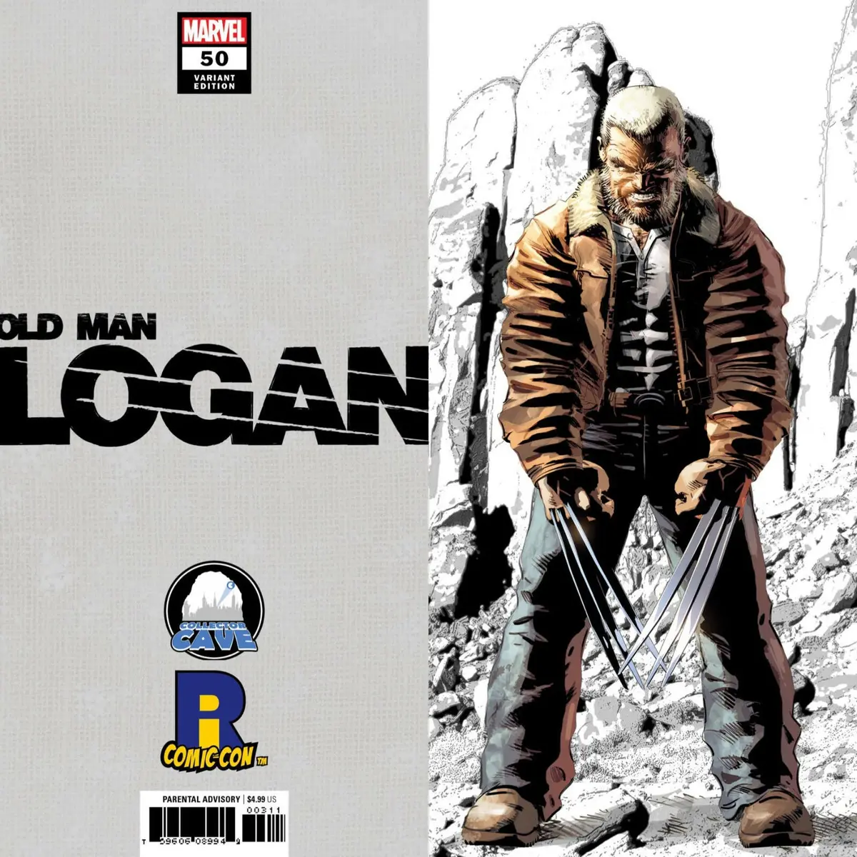 Old Man Logan #50 Ricc 2018 Deodato Collector Cave Virgin Variant 1