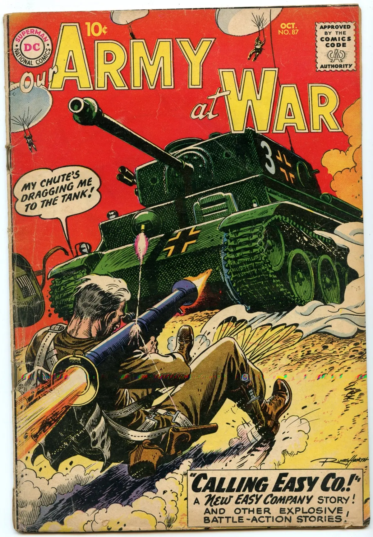 Our Army At War 87 (Oct 1959) Gd/Vg (3.0) 1