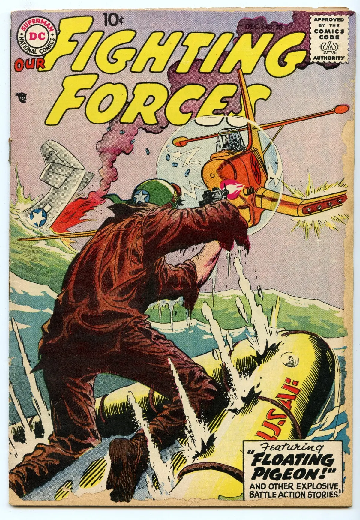 Our Fighting Forces 28 (Dec 1957) Gd (2.0) 1