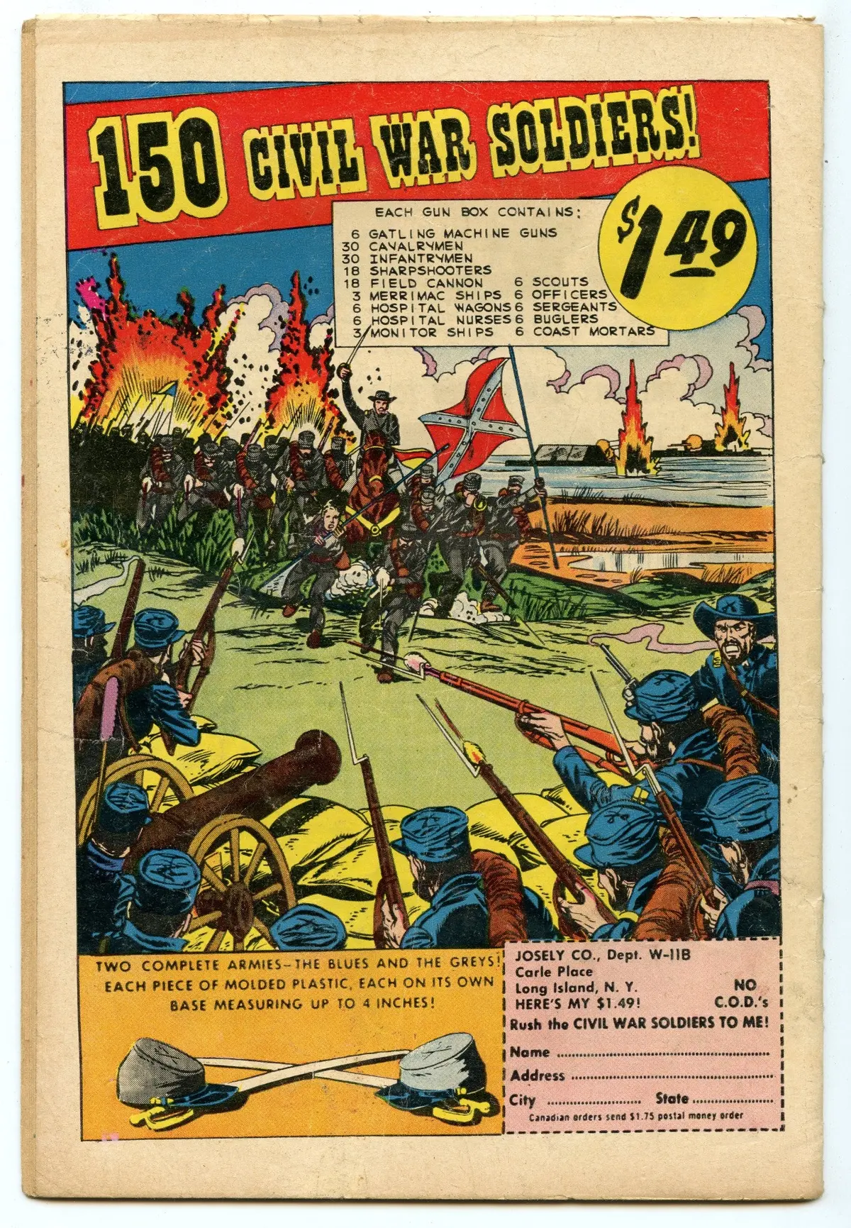 Our Fighting Forces 50 (Oct 1959) Gd/Vg (3.0) 2
